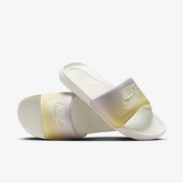 White Sandals. Nike CA
